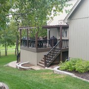 Pro Deck Patio Decks Railing 785 E Warren St Gardner Ks Timbertech Silver Photo Of Pro Deck Patio Gardner Ks United States