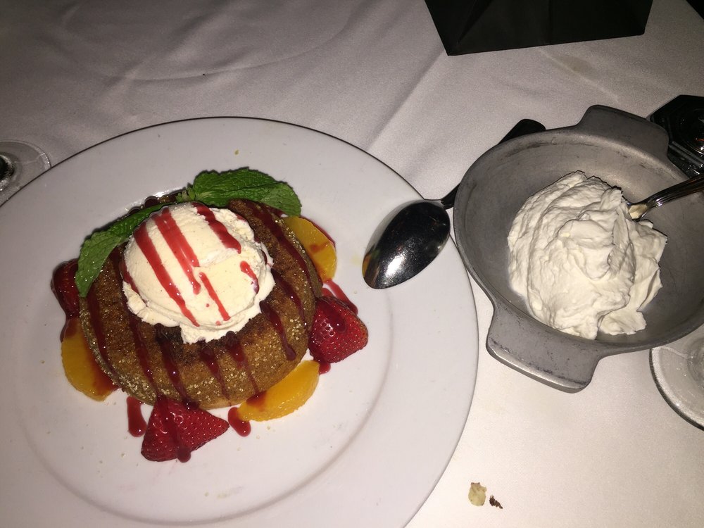 Infamous Mastro S Signature Warm Butter Cake Yum Yelp