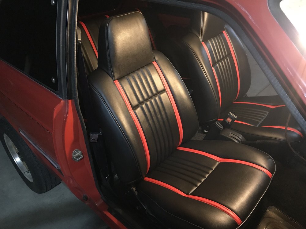 1982 Toyota Starlet Front Seat - newly reupholstered - Yelp 1982 Toyota Starlet Front Seat - newly reupholstered - Yelp