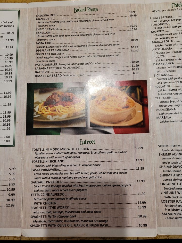 Luigis Italian Cafe