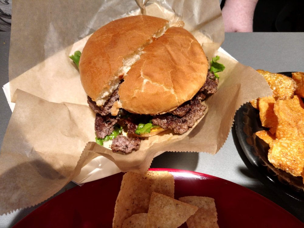 The Classic Burger Yelp Photo Of Smitty S Garage Burgers Beer Rogers Ar United States The