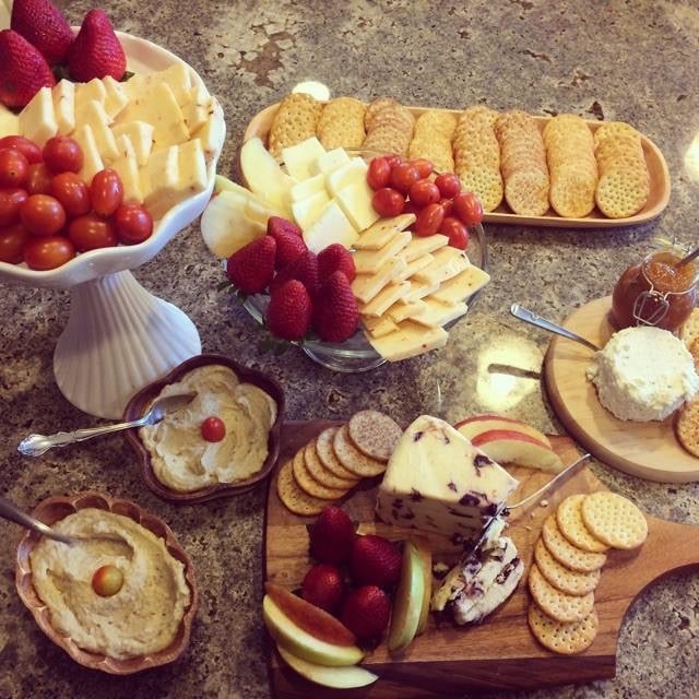 Appetizer spread was perfect! Only wish I could have tried the stuffed mushroom caps. Highly