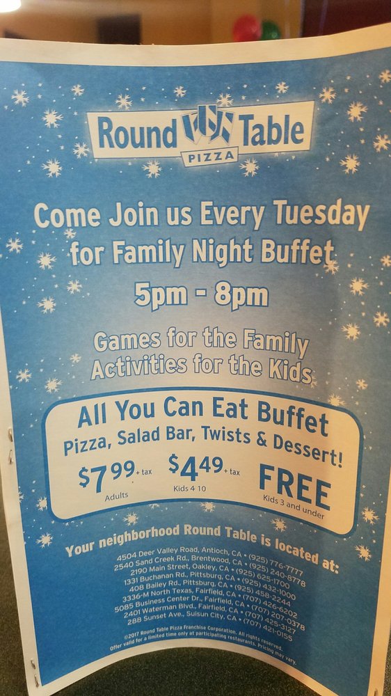 Family Night Buffet Yelp Photo Of Round Table Suisun City Ca United States Family Night