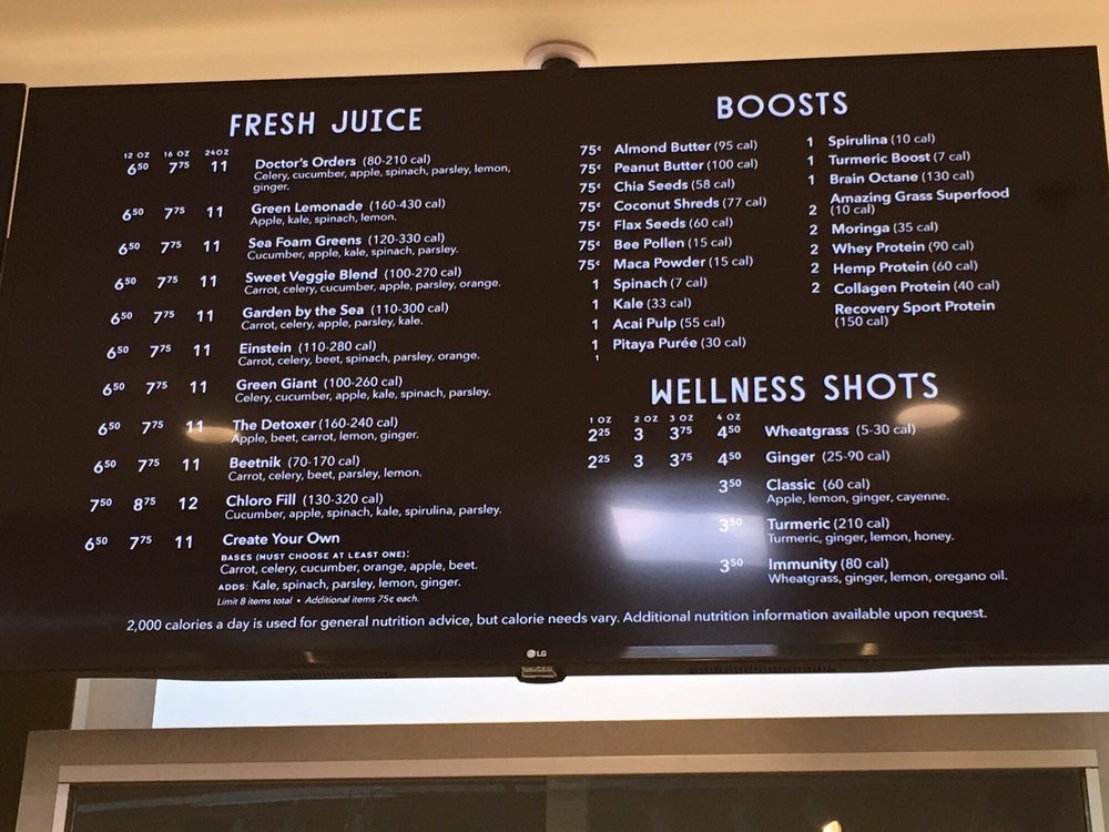 Whole Foods Smoothie Bar Menu Austin Whole Foods Smoothie Bar Menu Austin