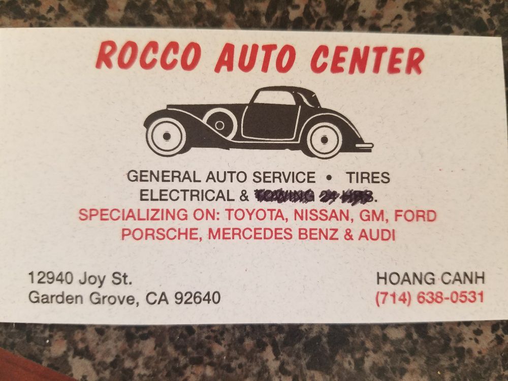 Rocco S Auto Center Repair 12940 Joy St Garden Grove Ca Rocco S Auto Center Repair 12940 Joy St Garden Grove Ca Phone Number Yelp