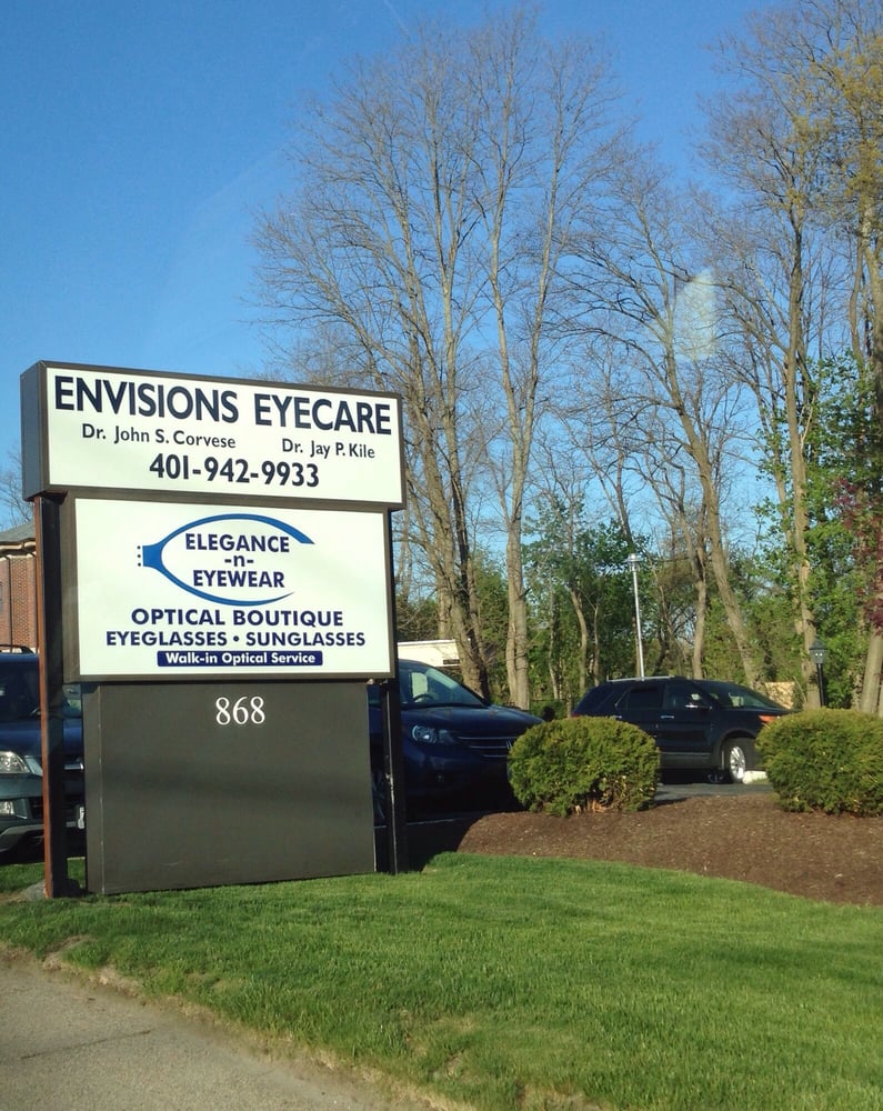Envisions Eye Care Eyewear & Opticians 1970 Pawtucket Ave, East