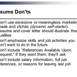 me resumes