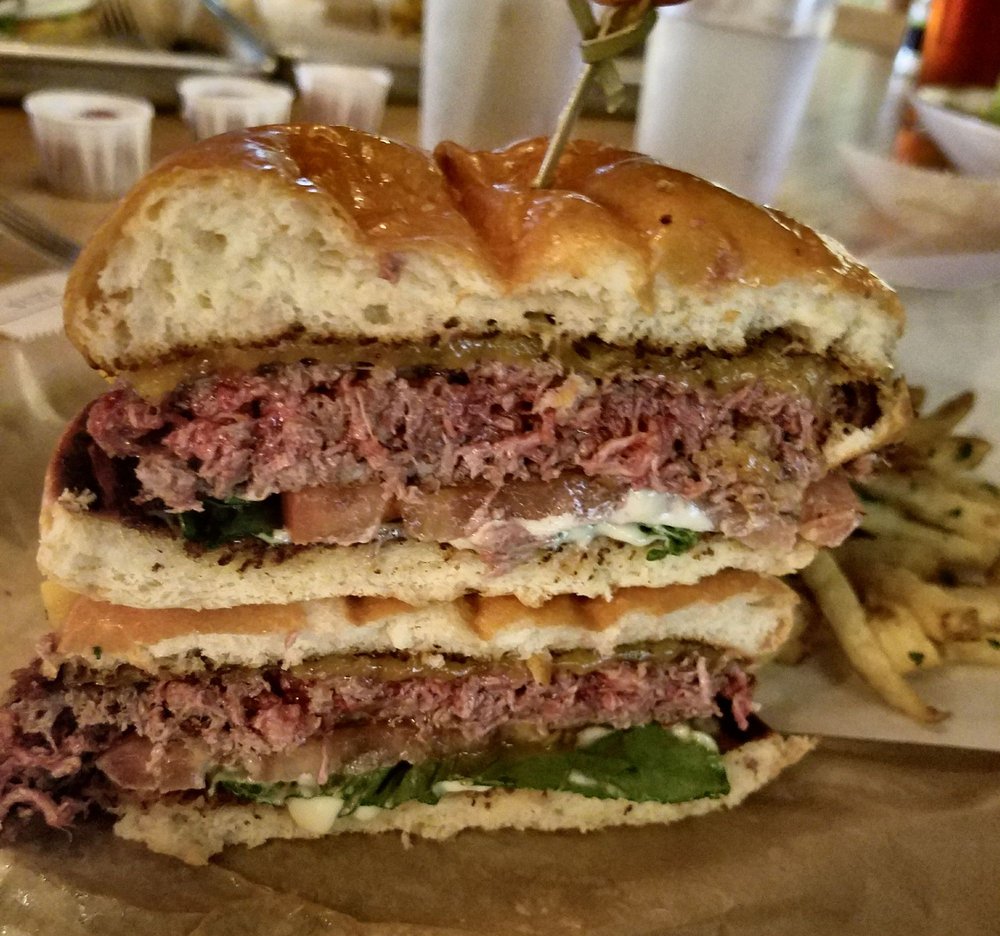 Photo of Hopdoddy Burger Bar - Addison, TX, United States. The Impossible Burger