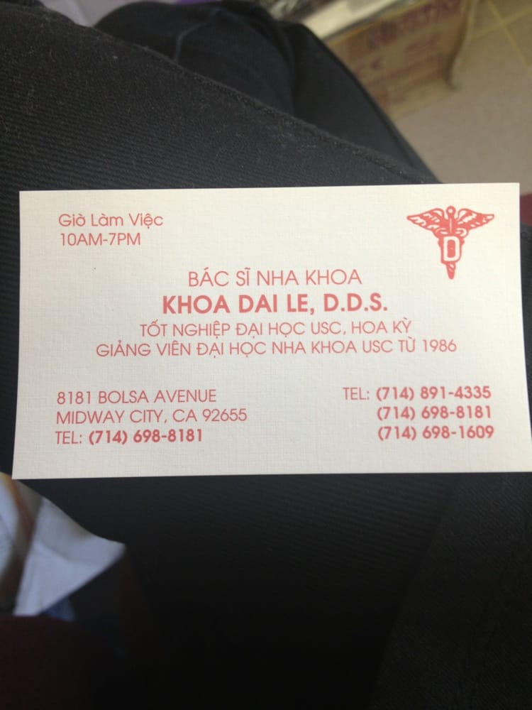 image of business Khoa Dai Le, DDS