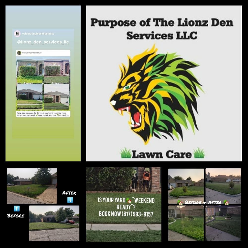 Purpose Of The Lionz Den Services Lawncare & More