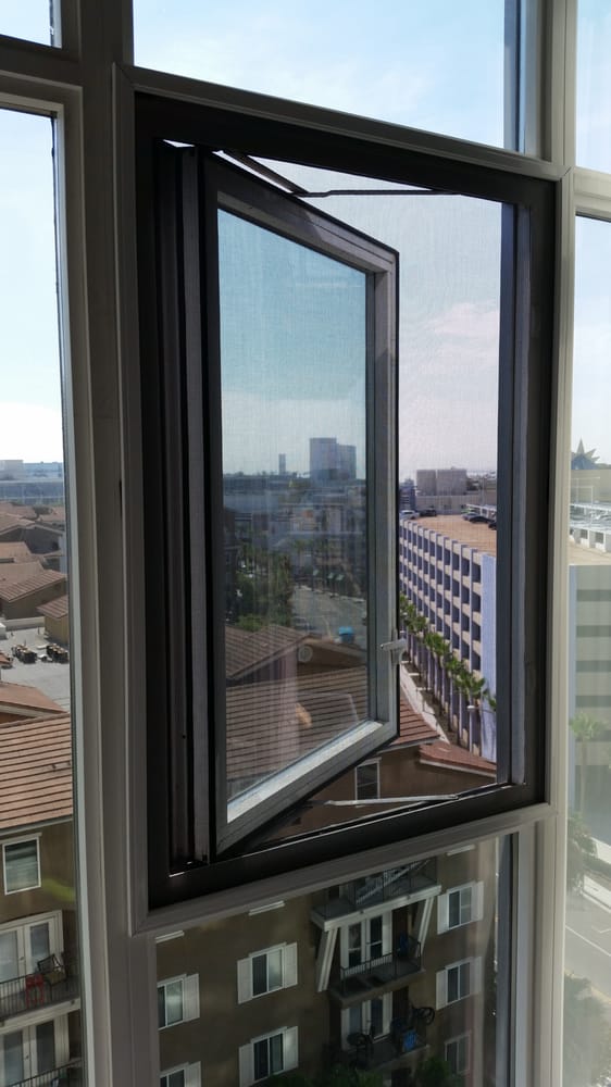 Removable Screen For High Rise Push Out Windows Yelp Photo Of Rapid Screen Repair Long Beach Ca United States Removable
