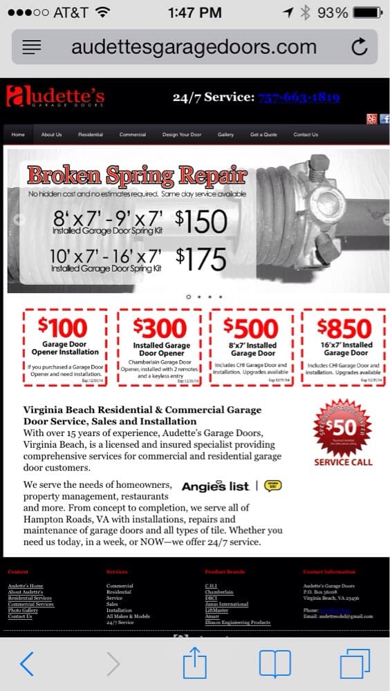 Audett's Garage Doors