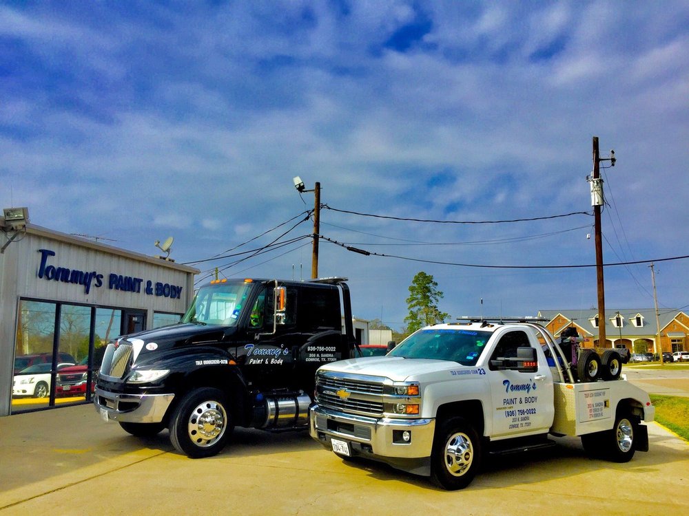 Tommy’s Paint & Body Body Shops 203 N Sandra St, Conroe, TX Phone