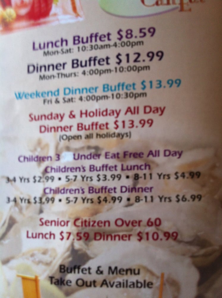 Vee quiva casino buffet