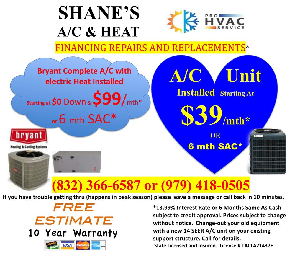 Shanes A/C & Heat