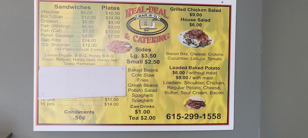 Real-Deal Bar-B-Q and Catering Real-Deal Bar-B-Q and Catering