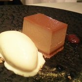 #9 Brown sugar tart with poached grapes and ginger stem ice-cream