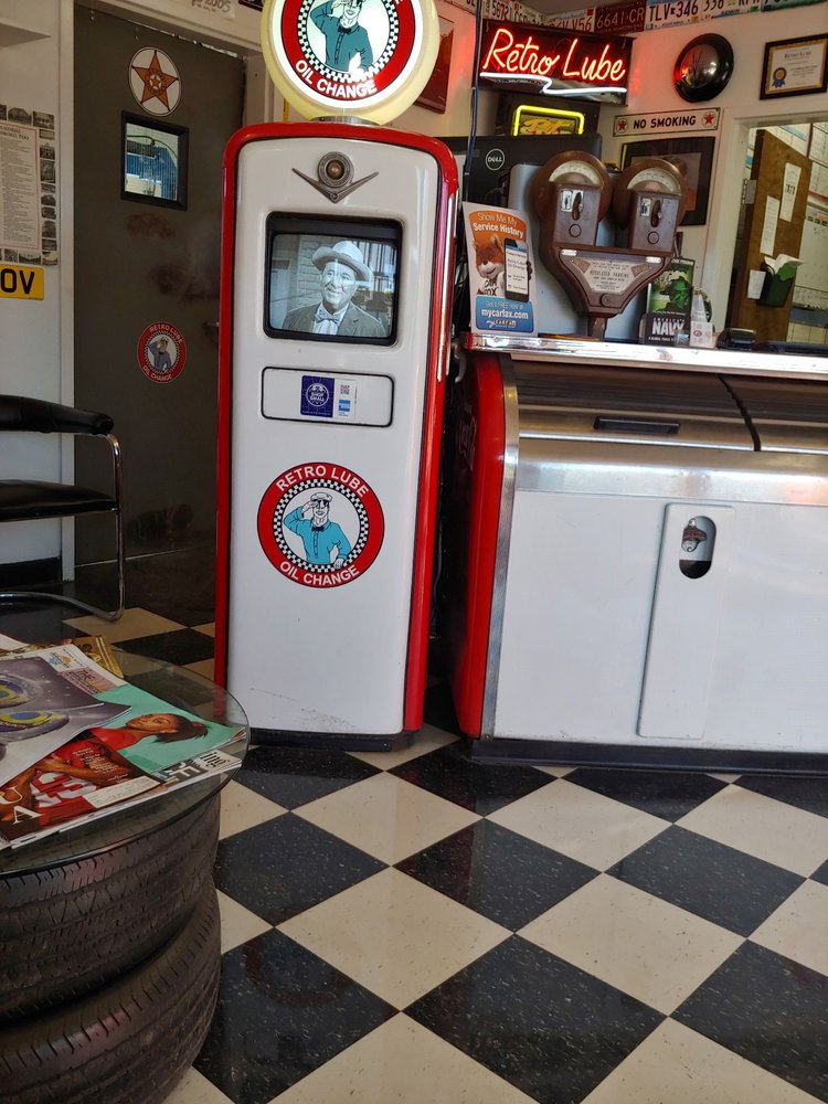 Retro Lube Oil Change