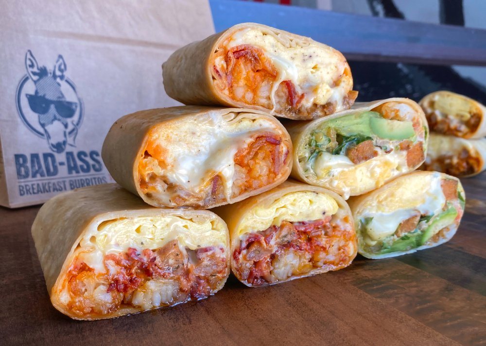 Bad-Ass Breakfast Burritos Bad-Ass Breakfast Burritos