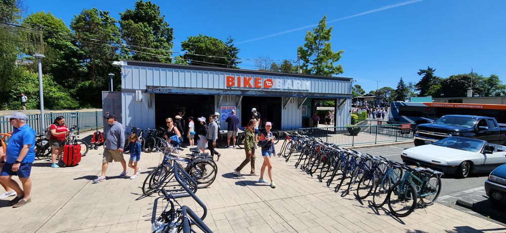 Bainbridge Island Bike Barn Rides A Biking Kind Of Day: An