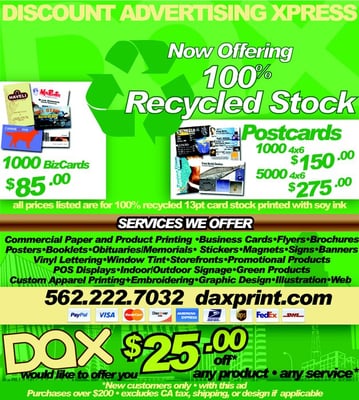 discount advertising products