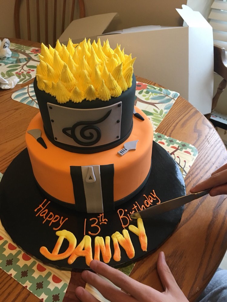 Naruto inspired cake! Yelp