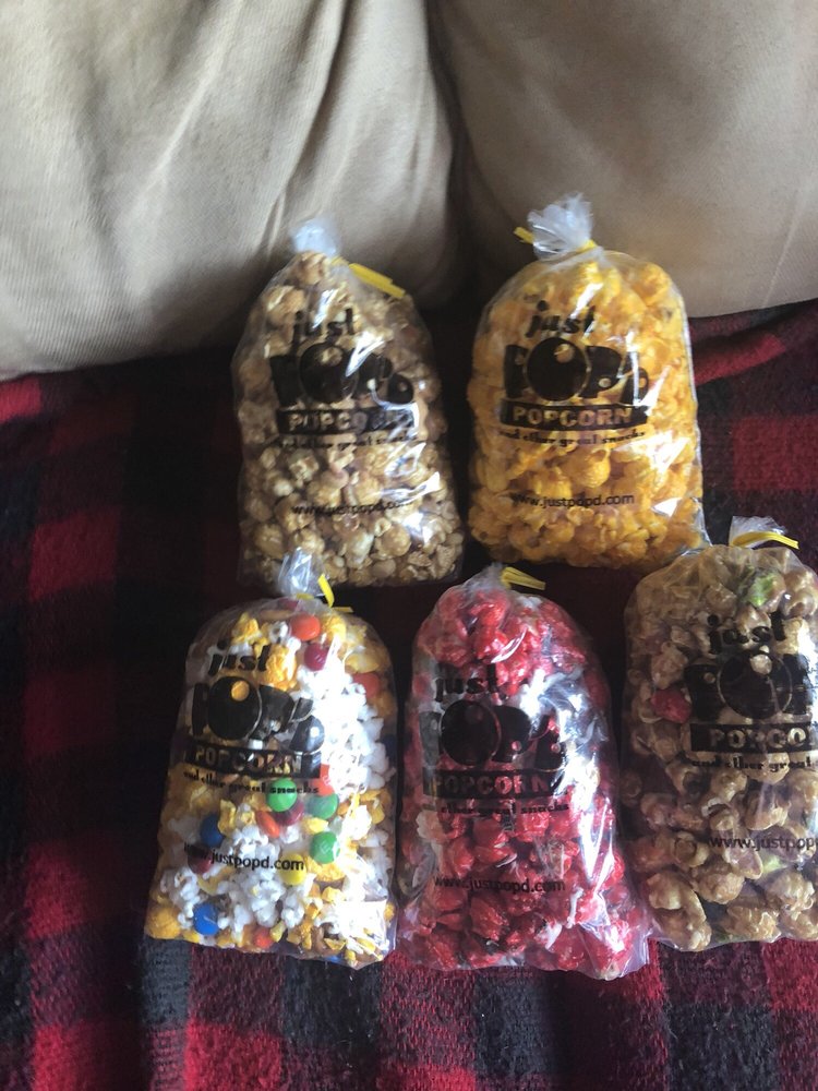 Just Pop’d Popcorn Popcorn Shops 11336 S 96th St, Papillion, NE