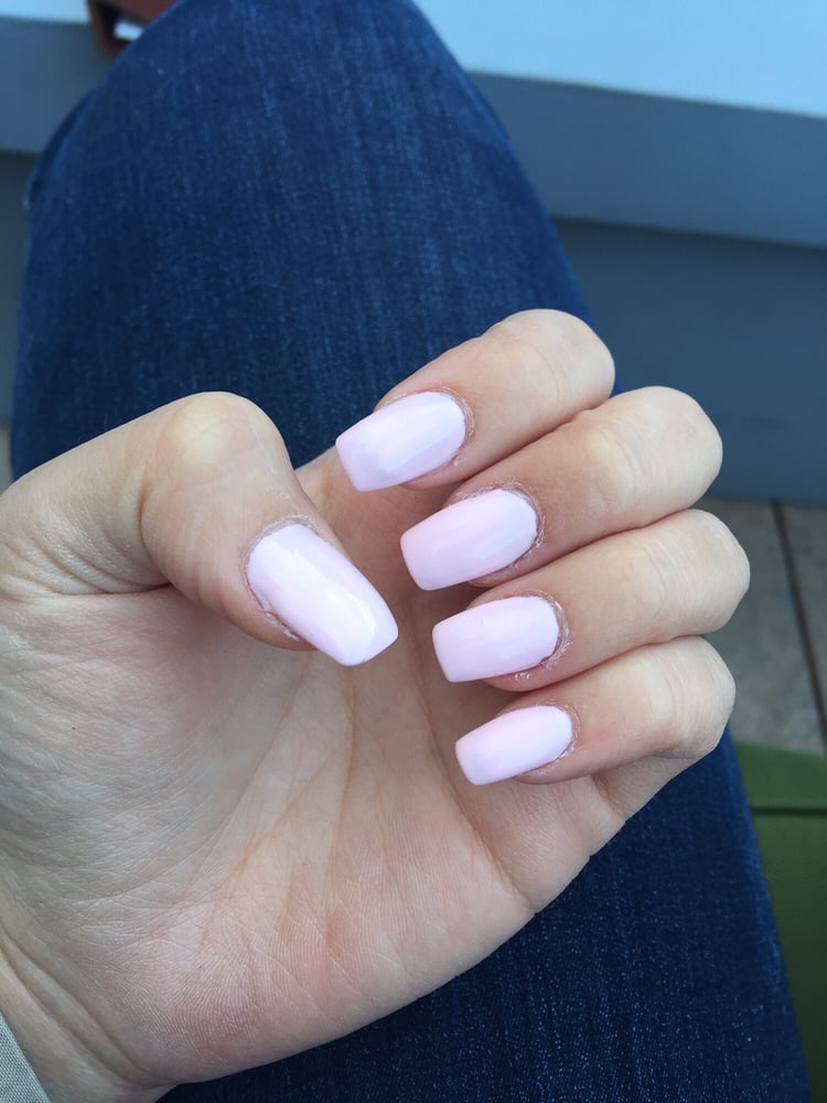 Gel Nails Essie Color Is Fiji Pretty Good Job Yelp Photo Of Lincoln Square Nails Chicago Il United States Gel