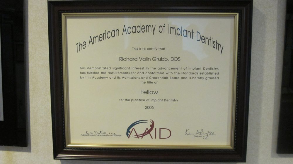 image of business Richard V Grubb,DDS - Family Implant & Reconstructive Dentistry