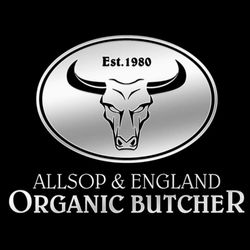 Photo of Allsop & England Organic Butcher - Coorparoo Queensland, Australia. Our Logo.