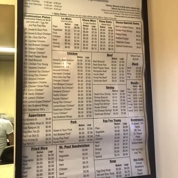 Fung S Kitchen Chinese Menu Fung S Kitchen Chinese Menu