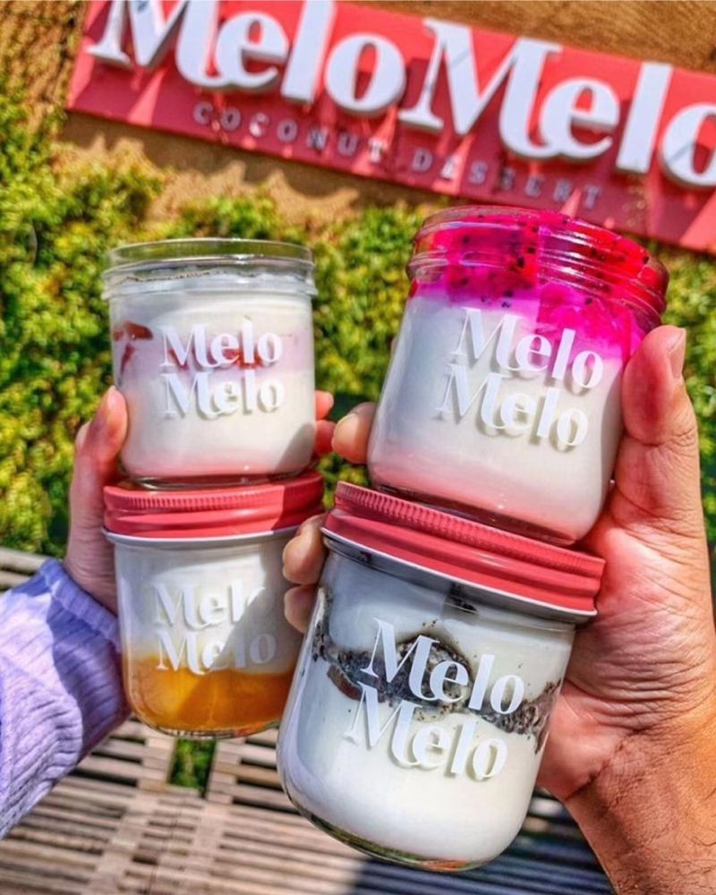Melo Melo Coconut Dessert