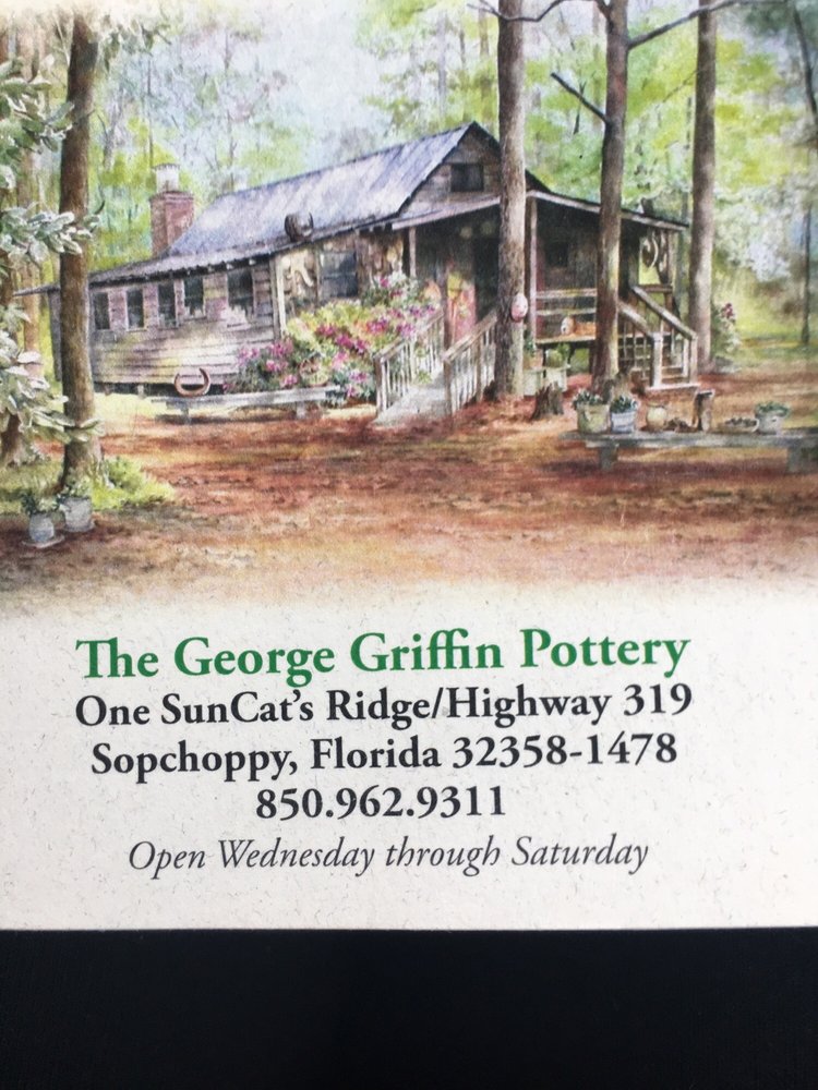 Griffin Pottery 1 Suncat Rdg, Sopchoppy, FL Phone Number Yelp