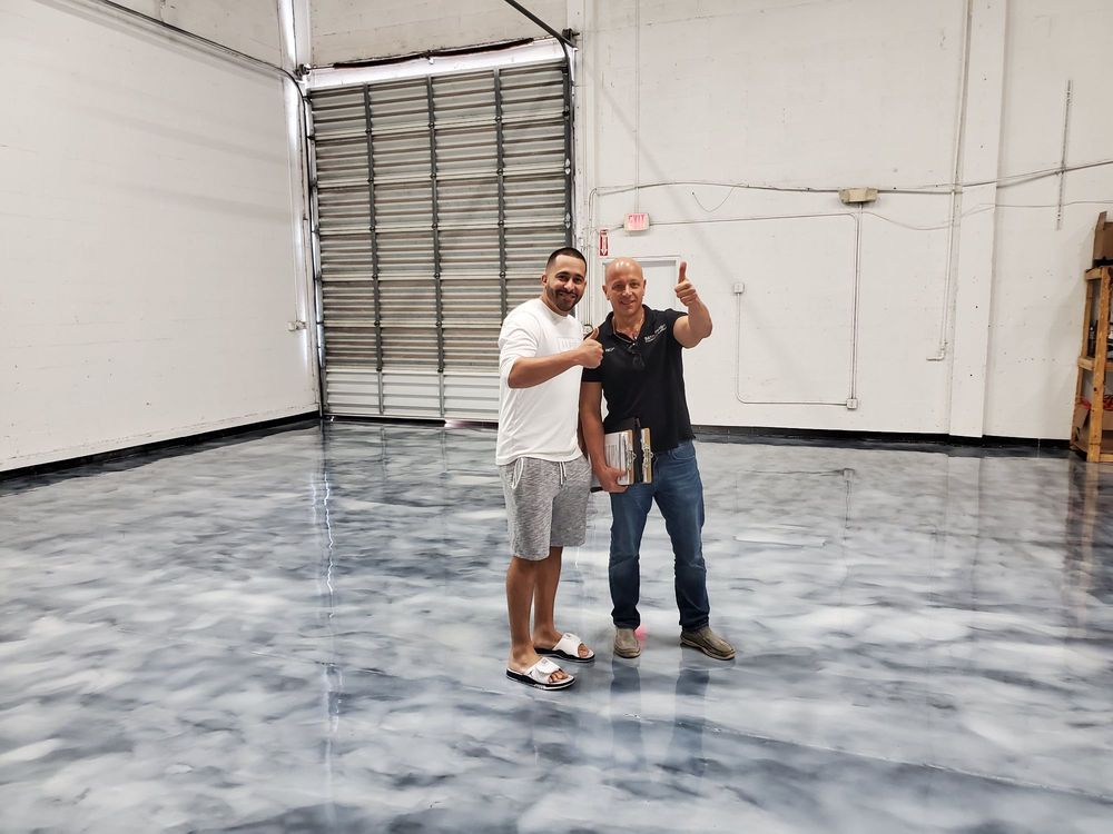 Satin Finish Concrete