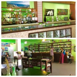 Photo of E's Garden Teahouse and Things - Charlotte Amalie, Virgin Islands, U.S. Virgin Islands. The alcohol bar and the tea bar