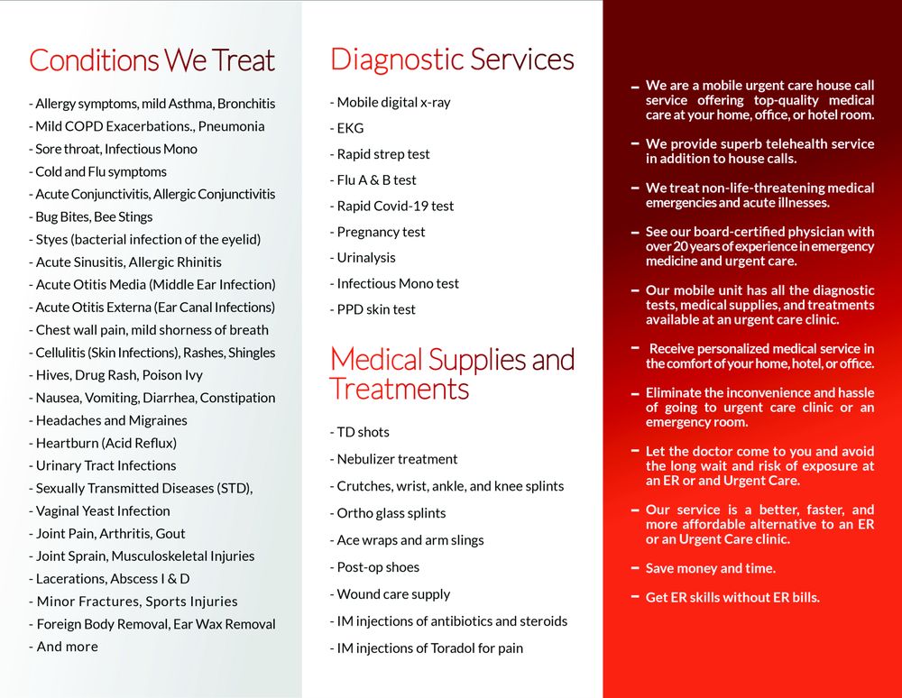 CureNow Urgent Care House Calls