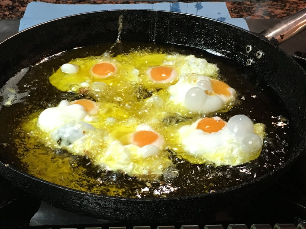 Would it be a good idea to fry bacon first and then fry your eggs in the bacon grease? r/Cooking