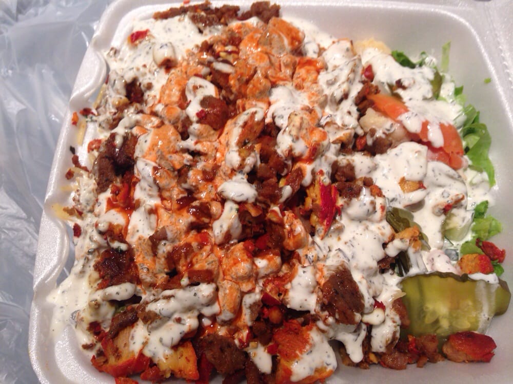 Lamb & chicken over rice Yelp