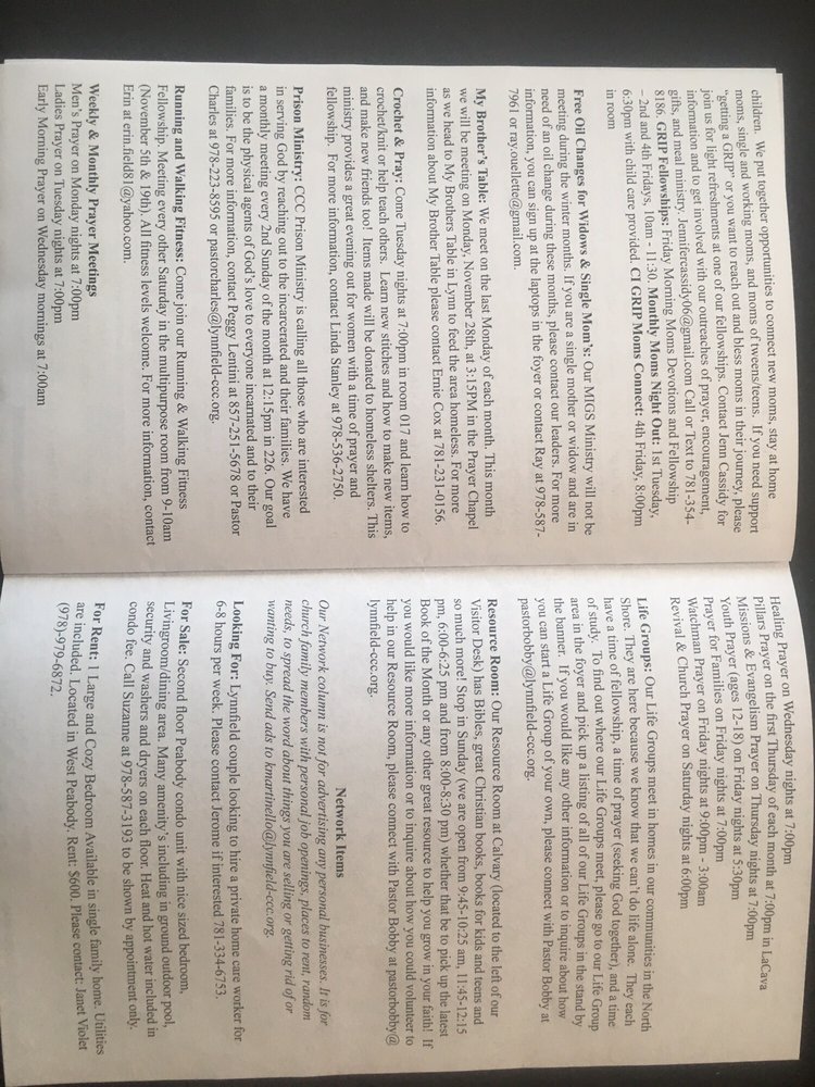 Photos For Calvary Christian Church Yelp