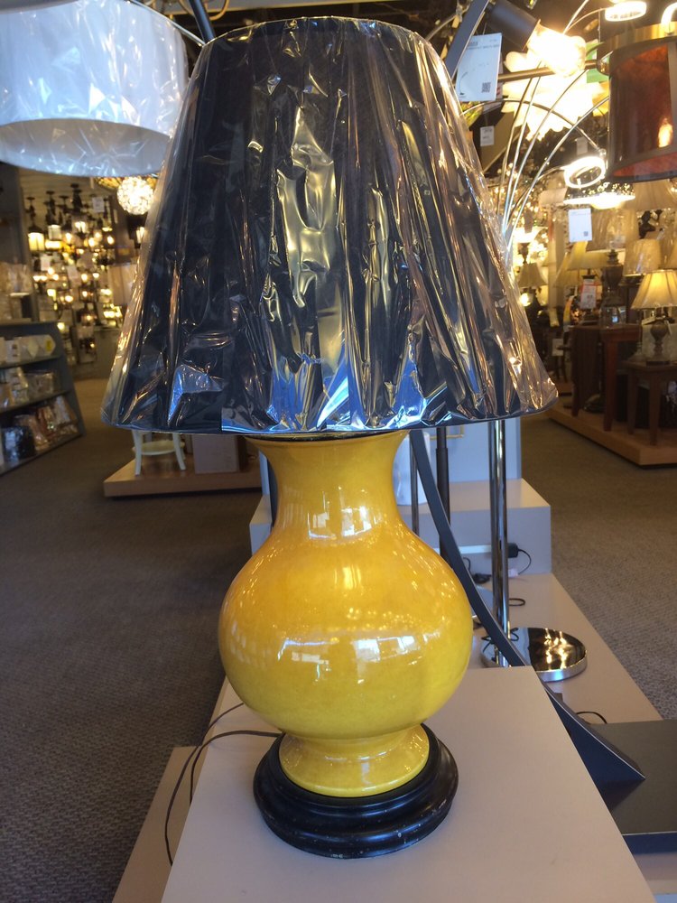 My Old Imperial Yellow Lamp Needs A Non Standard Super Wide Shade Photo Of Lamps Plus San Francisco Ca United States My Old Imperial