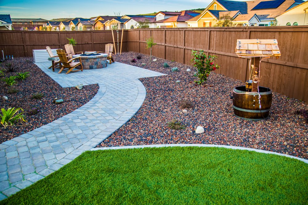 View To Fire Pit Yelp Photo Of Above All Landscaping Folsom Ca United States View To Fire