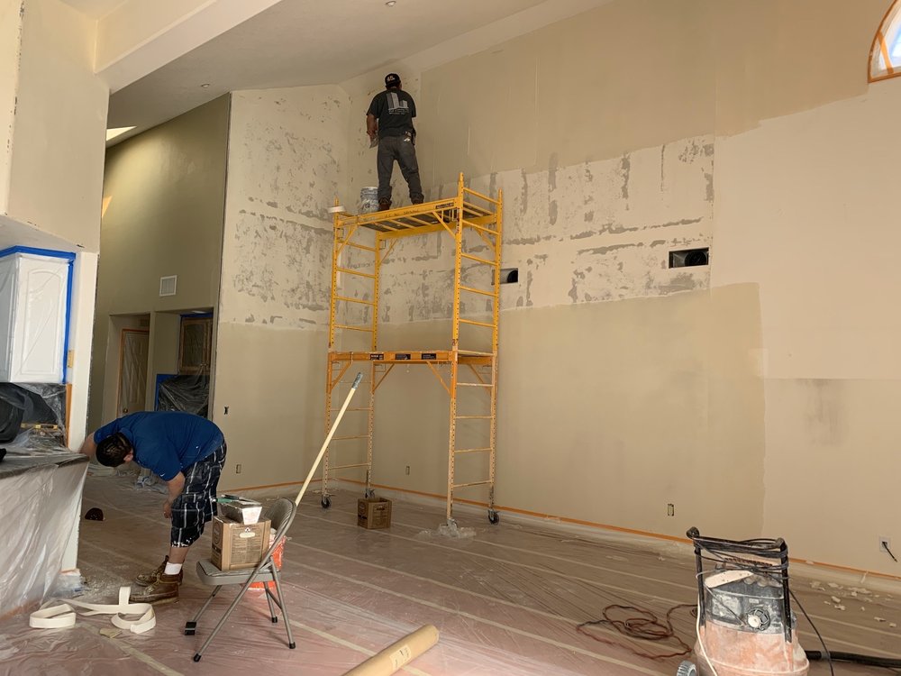 image of business AC Interiors Inc- Drywall Hang Patching Acoustic Ceiling Removal