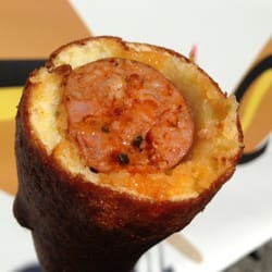 Photo of Sticks - San Francisco, CA, United States. Italian sausage corn dog