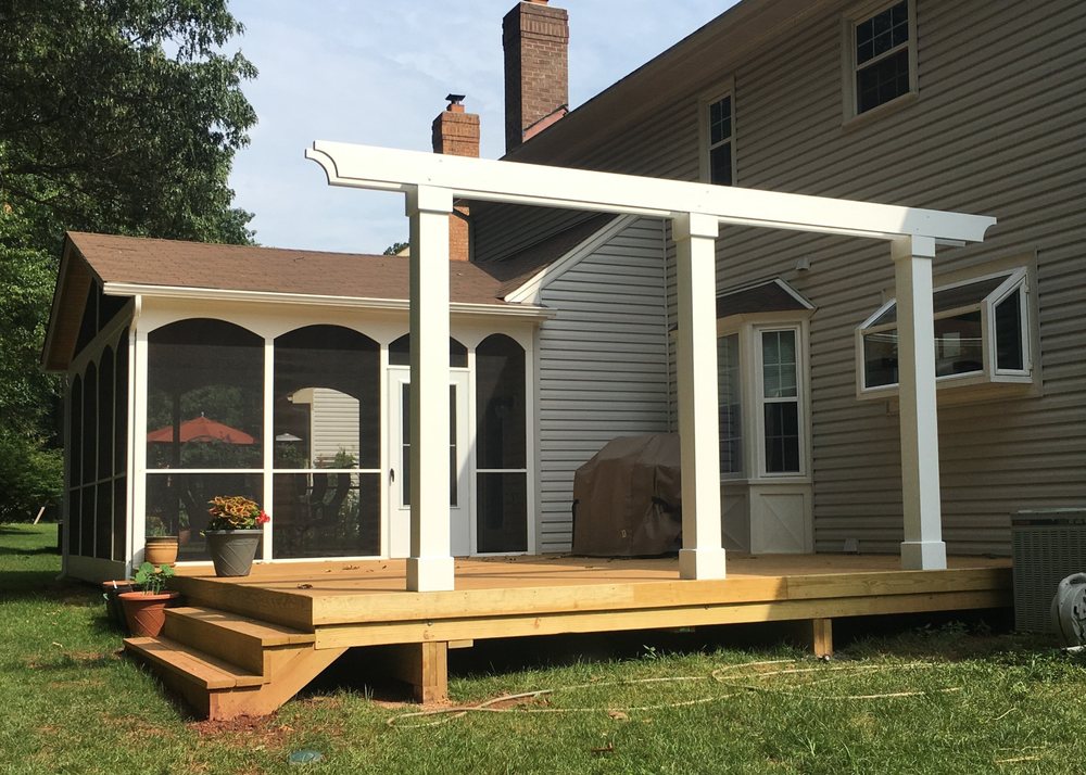 Community Deck and Fence