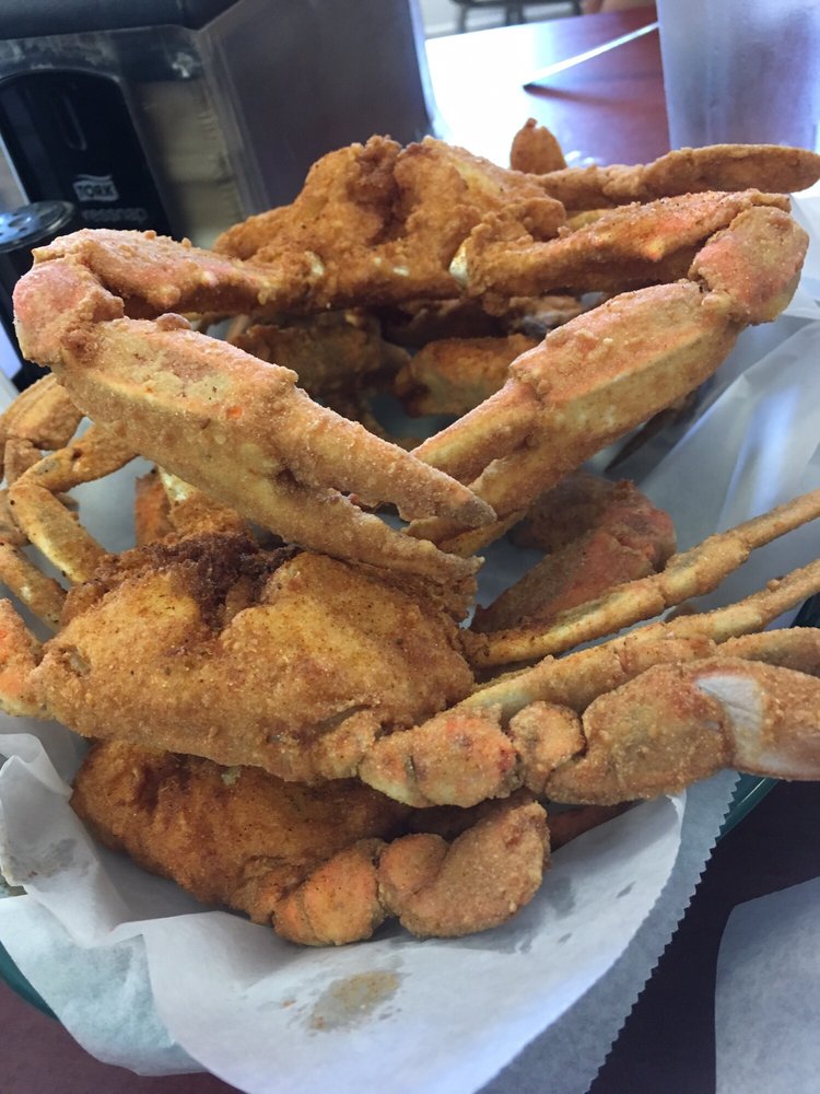 Not A Soft Shelled Crabs But The Way They Fried It You Can Eat Photo Of Orangeland Fish Seafood Restaurant Florence Sc United States Not