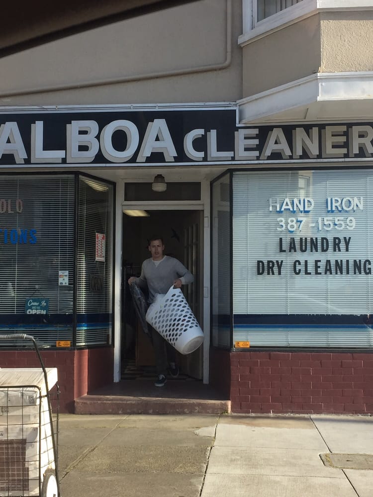 Balboa Cleaners Laundry Services 2549 Balboa St, Outer