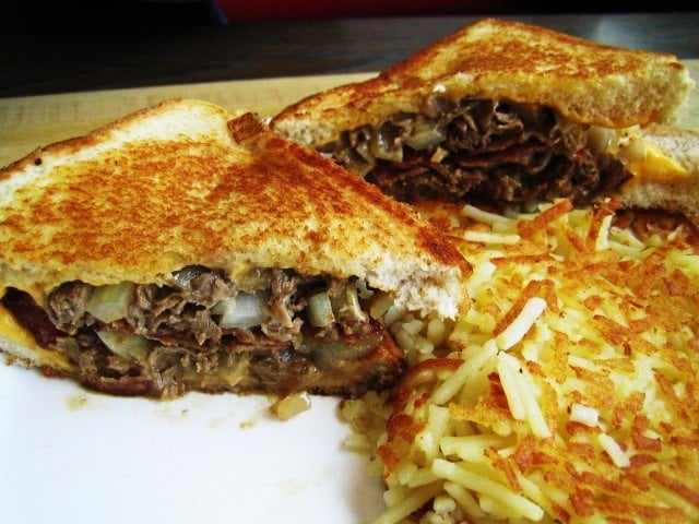 Texas bacon cheesesteak melt at Waffle House - Yelp