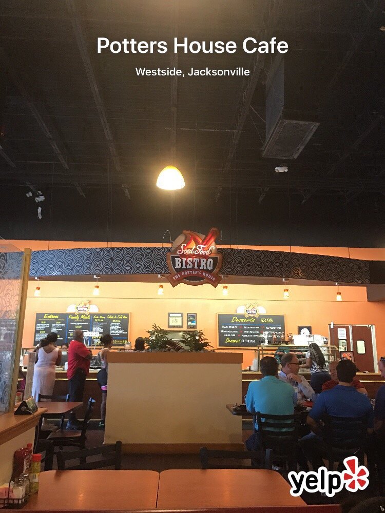 Potters House Cafe Soul Food 5732 Normandy Blvd, Westside