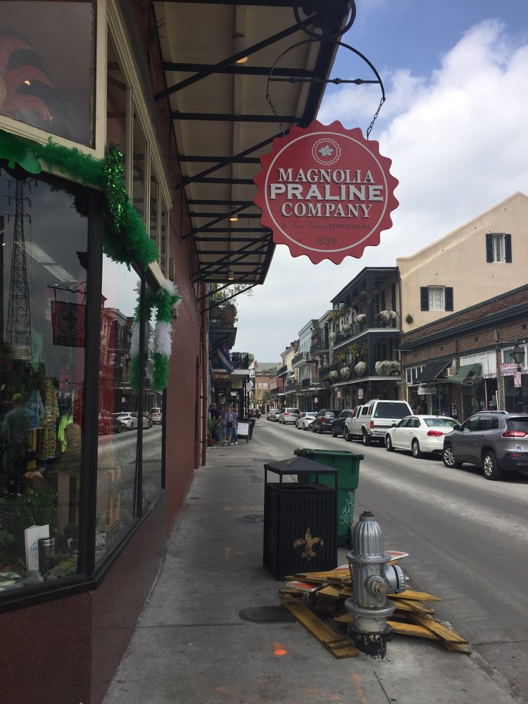 Magnolia Praline Company Antiques 839 Decatur St, French Quarter