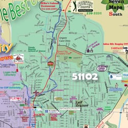 photo of aerial 7 maps sioux city ia united states